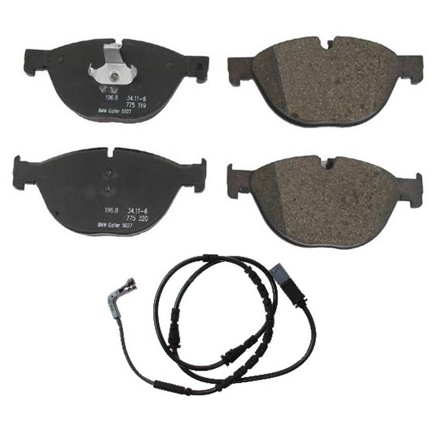 BMW Disc Brake Pad Set - Front (w/ Sensor)